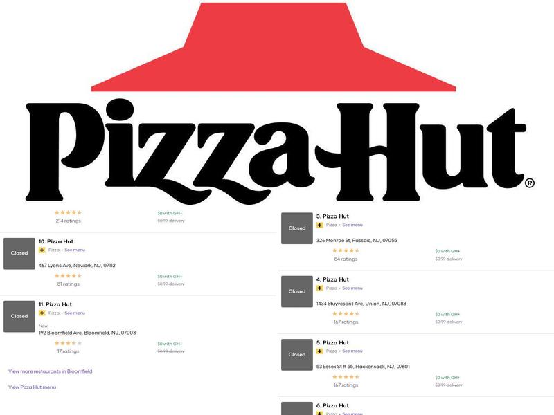 Pizza Hut Menu