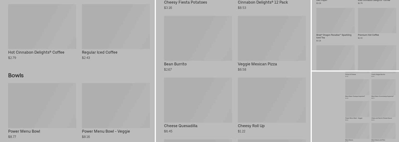 Taco Bell Menu