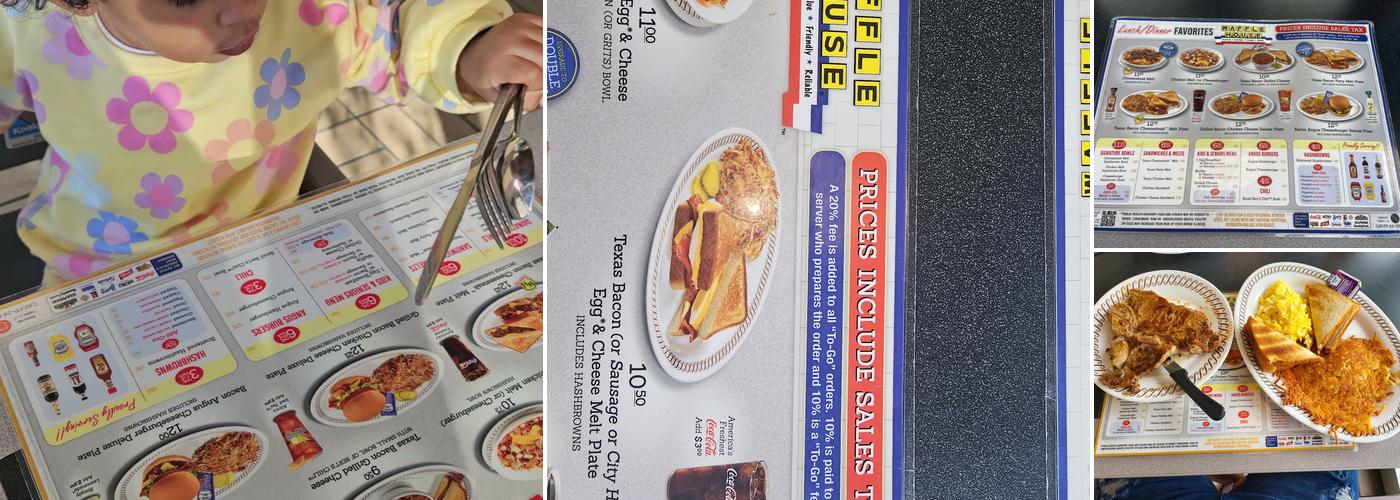 Waffle House Menu