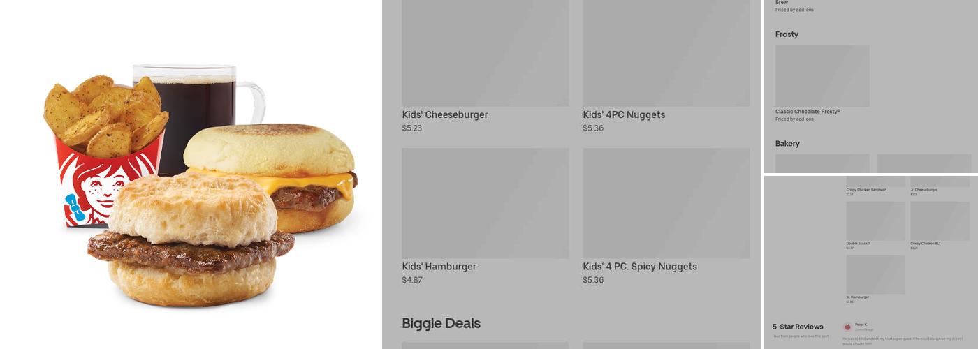Wendy's Menu