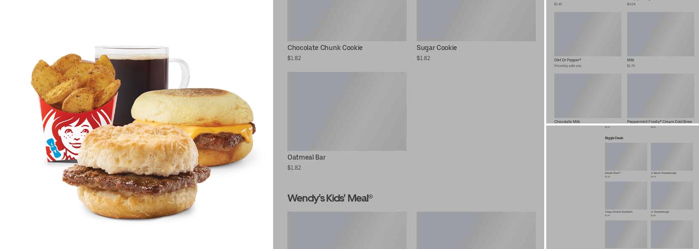 Wendy's Menu