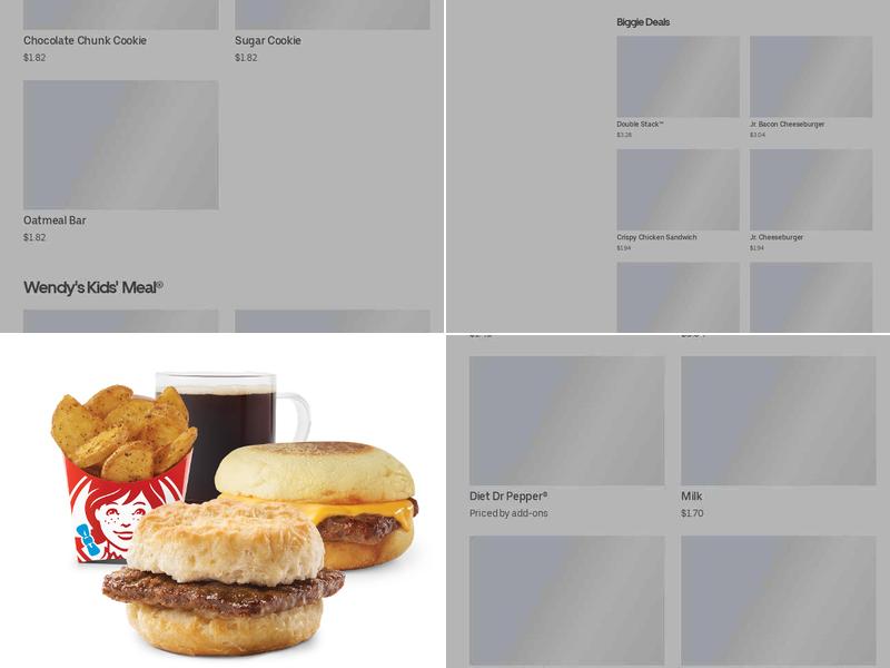 Wendy's Menu