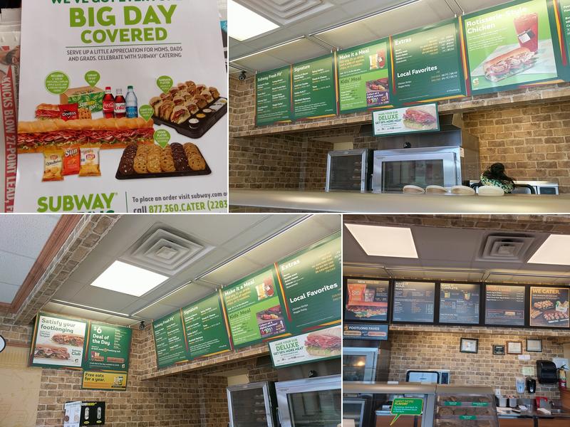Subway Menu
