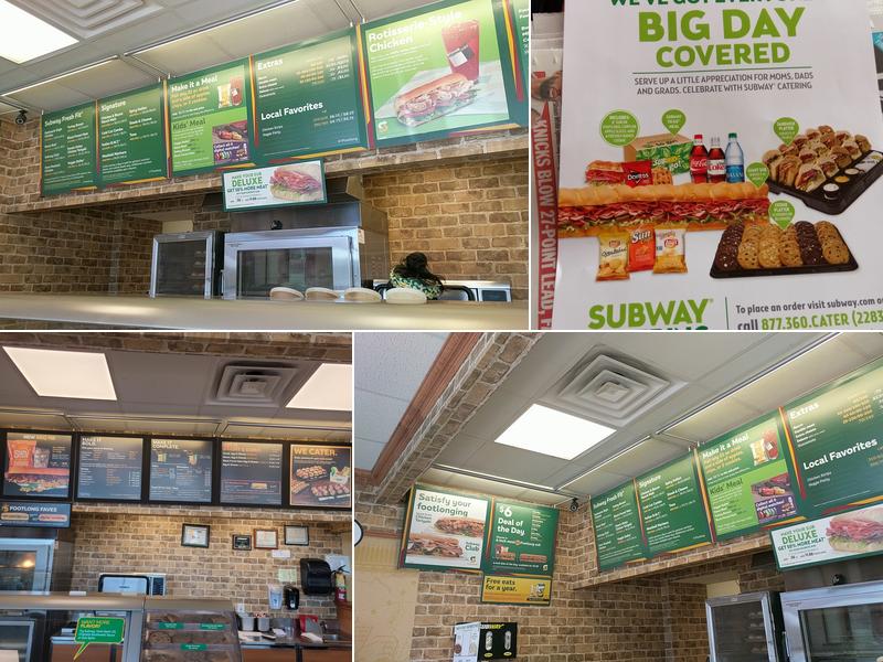 Subway Menu