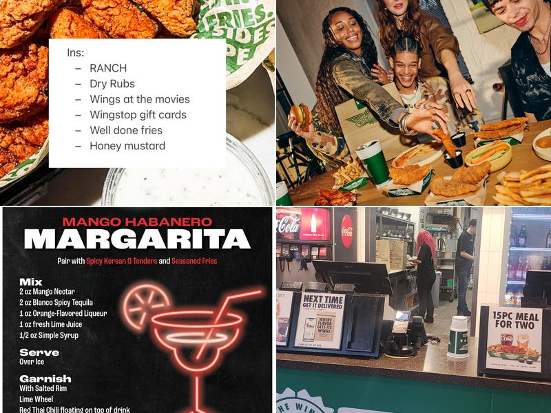 Wingstop Menu