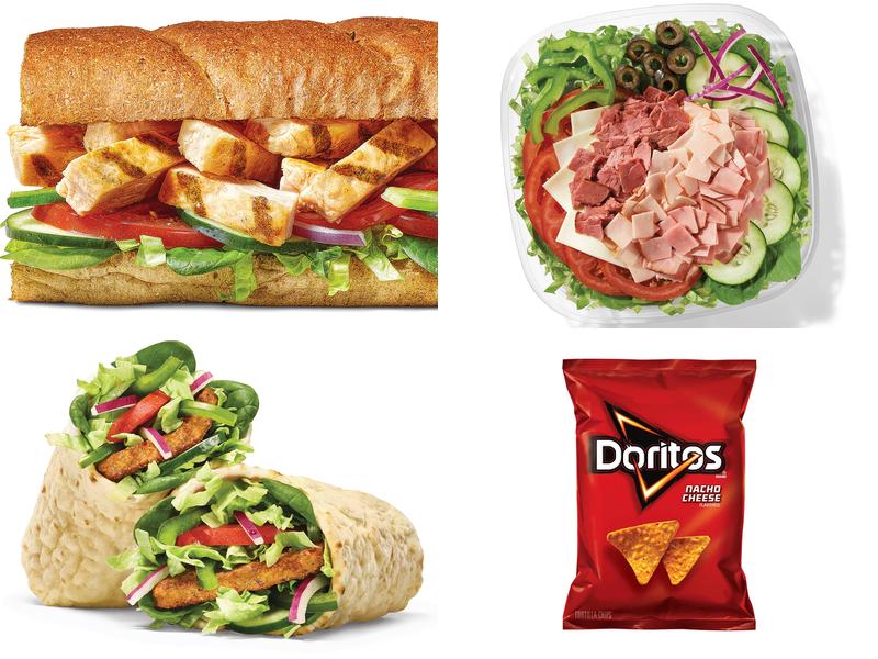 Subway Menu