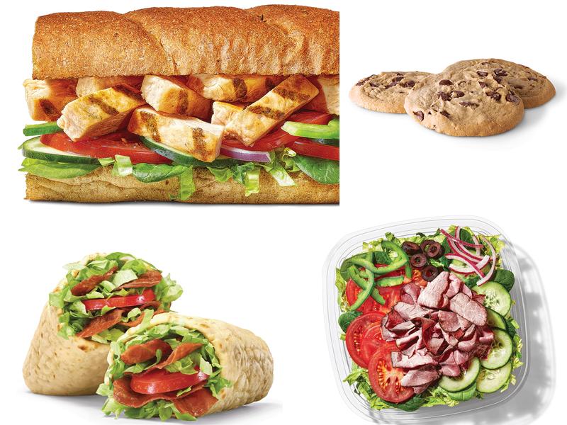 Subway Menu