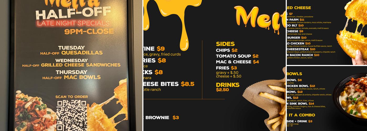 Melt'd Menu