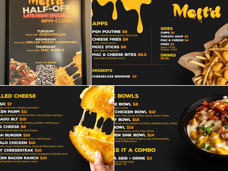 Melt'd Menu