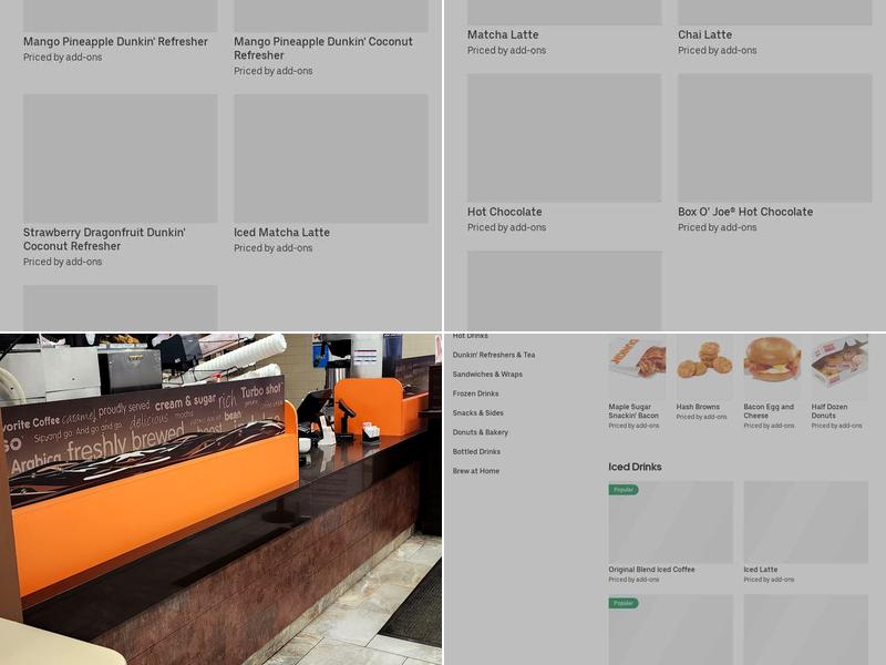 Dunkin' Menu