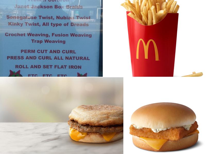 McDonald's Menu