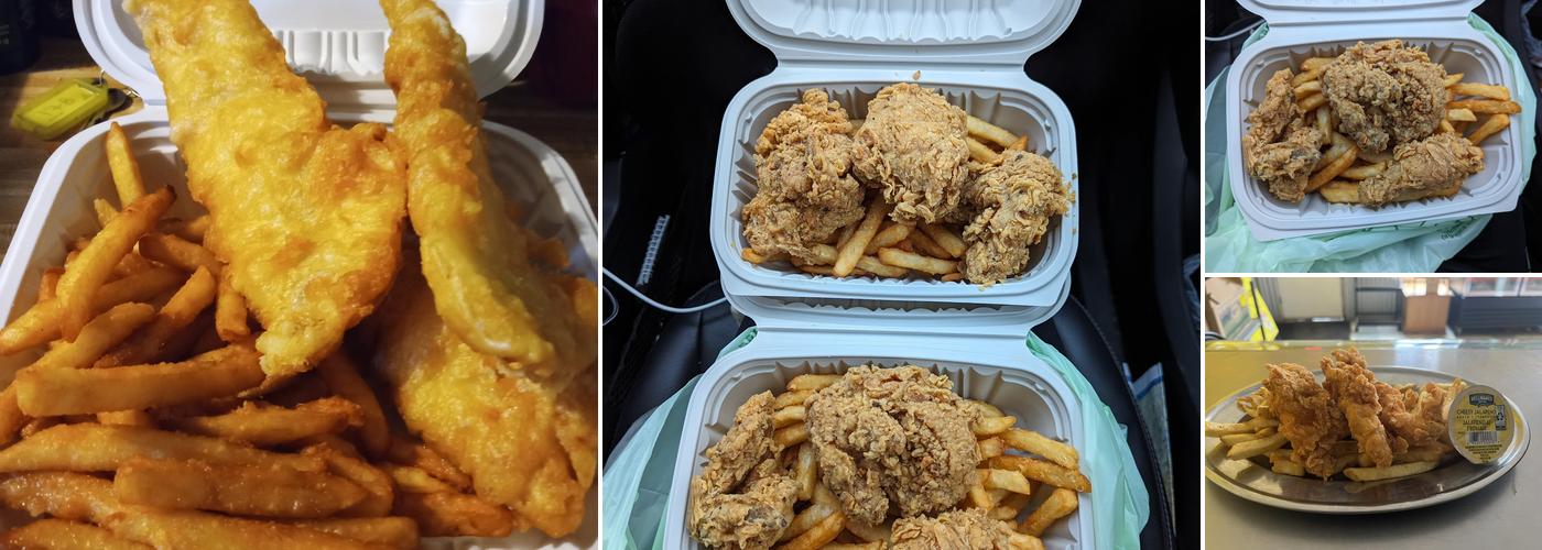 Hangover's Chicken And Fish