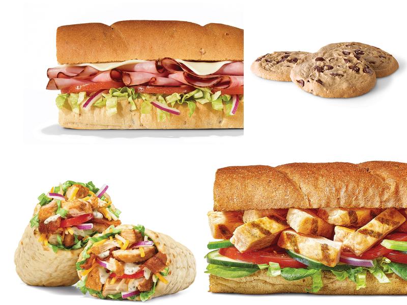 Subway - P & R Patel - 25664 Menu
