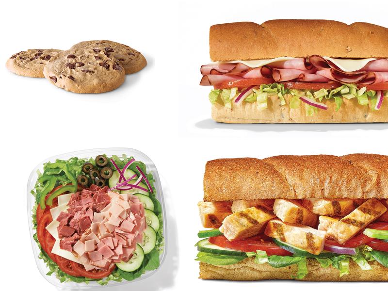 Subway Menu
