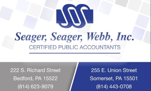 Seager Seager Webb Inc 222 S Richard St, Bedford Pennsylvania 15522