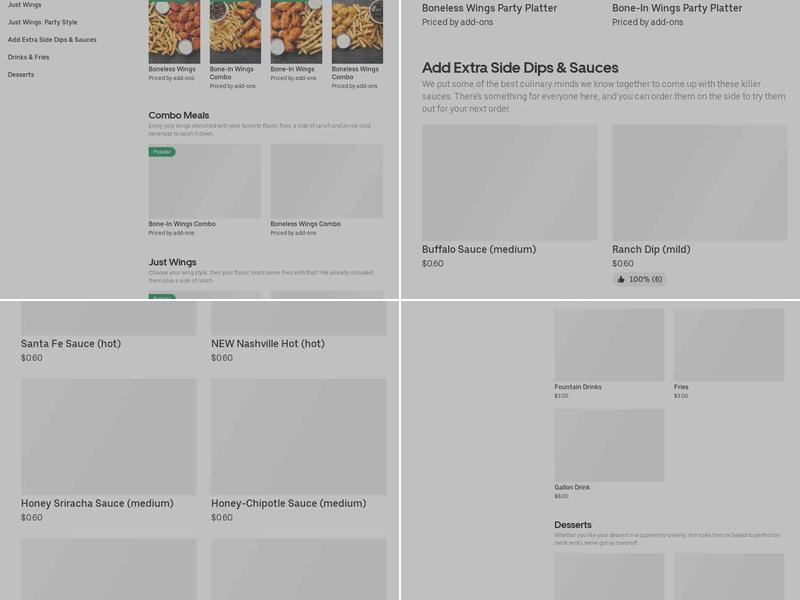 Deli Bakery Menu