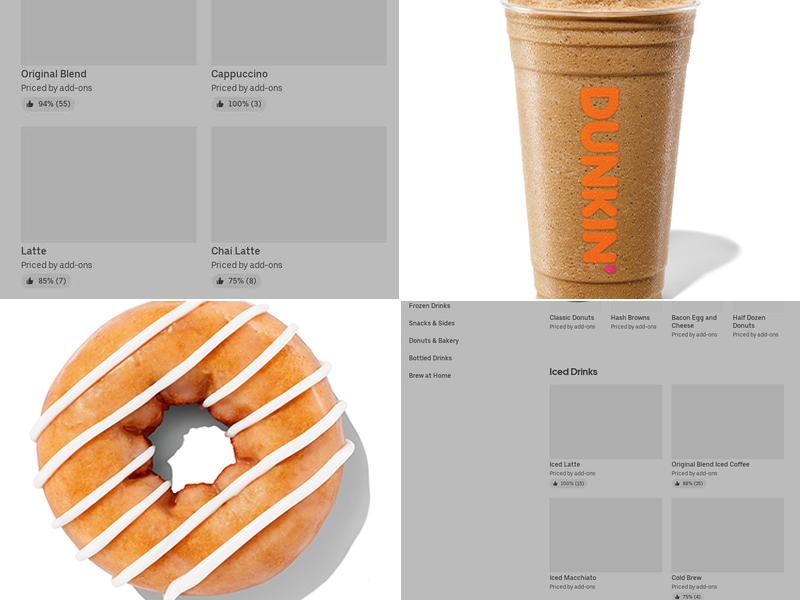 Dunkin' Menu