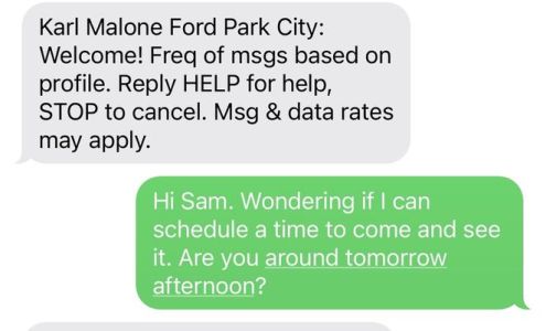 Karl Malone Ford Park City Service