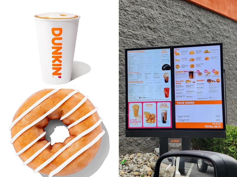 Dunkin' Menu
