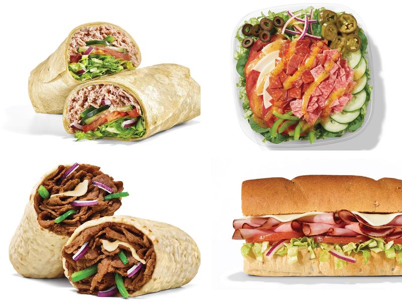 Subway Menu