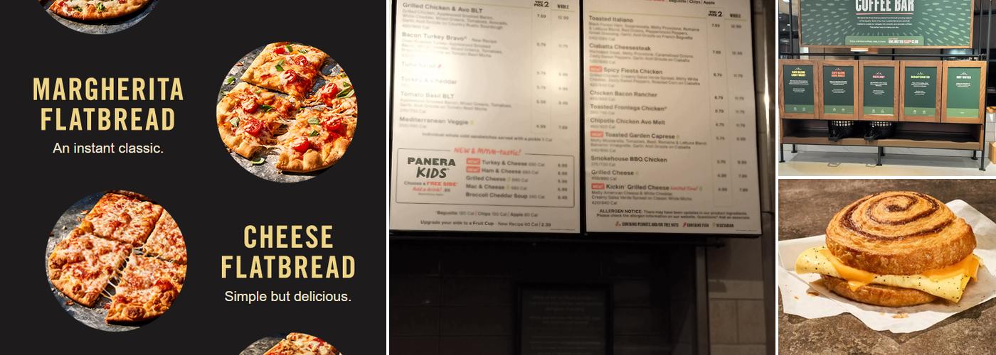 Panera Bread Menu