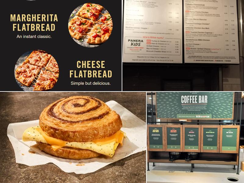 Panera Bread Menu