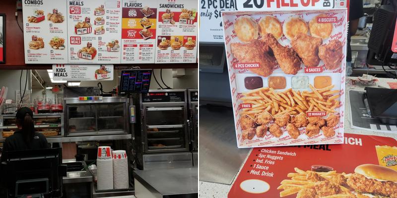 KFC Menu