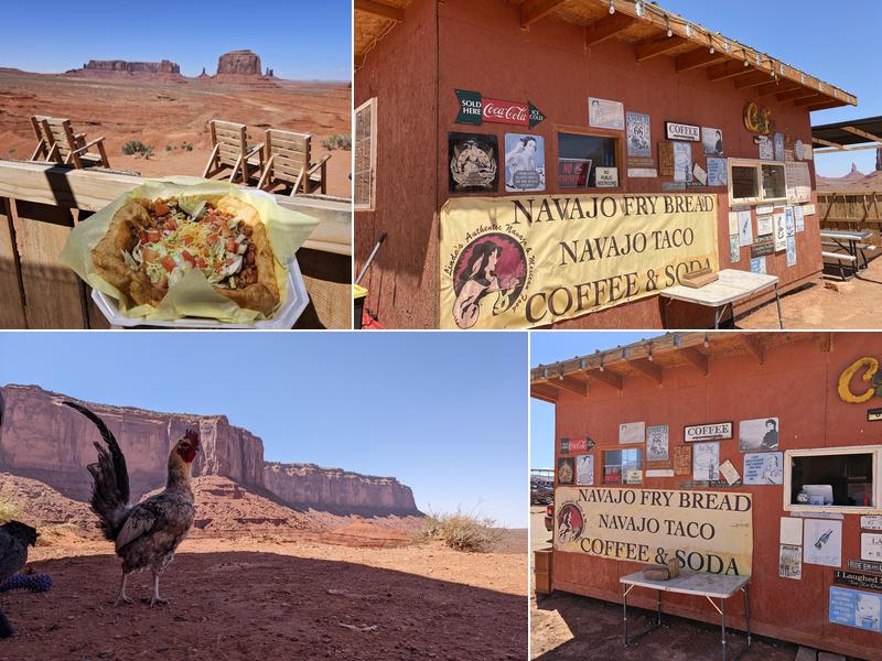 Lindas frybread stand Oljato-Monument Valley