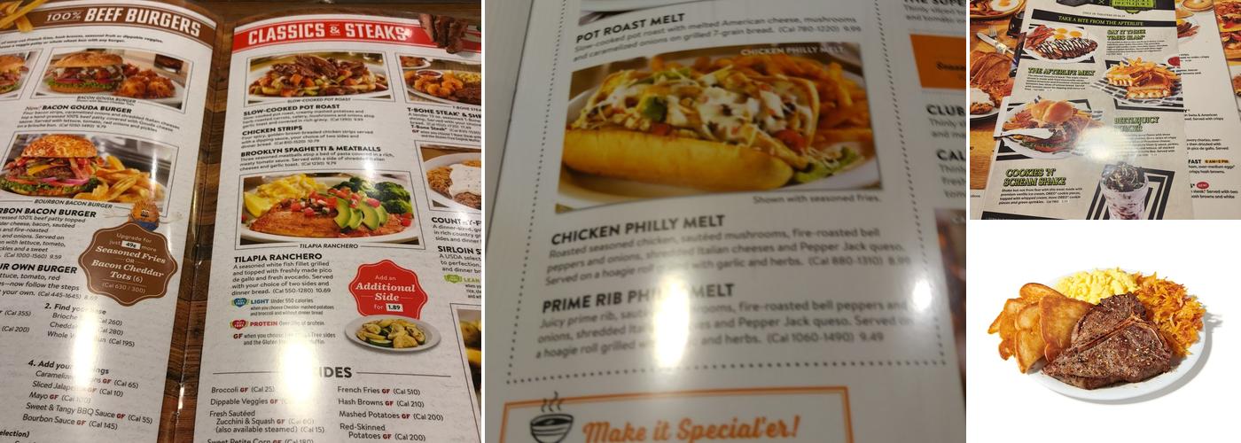 Denny's Menu