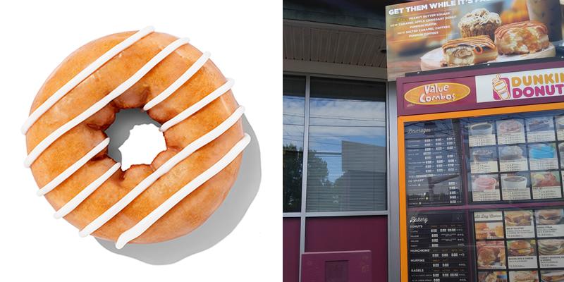 Dunkin' Menu