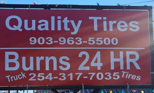 QUALITY TIRES 239 W Main St, Van Texas 75790