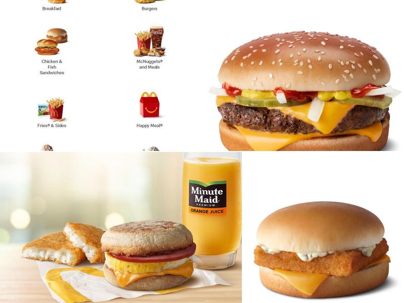 McDonald's Menu