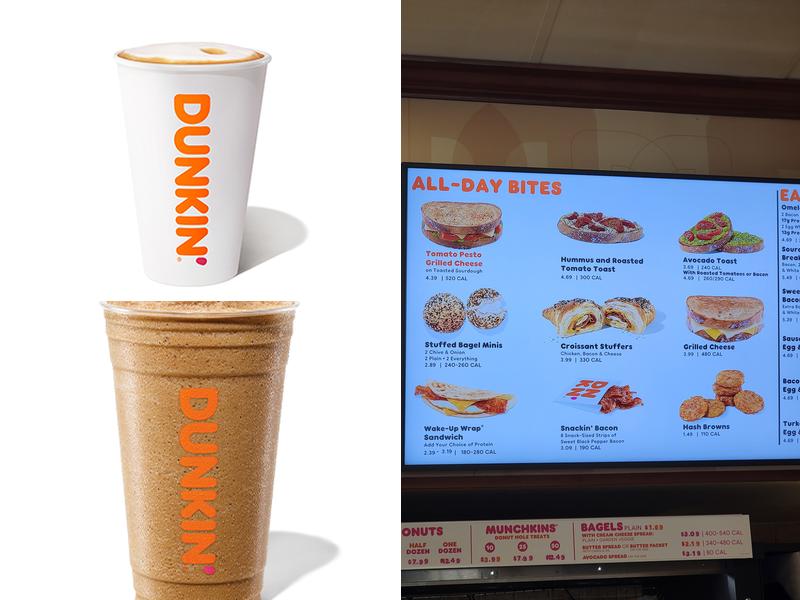 Dunkin' Menu