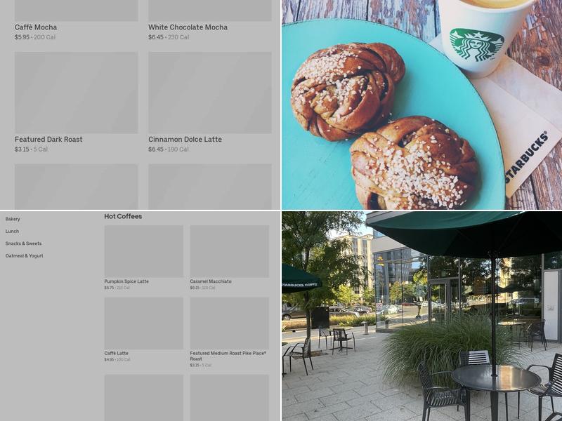 Starbucks Menu