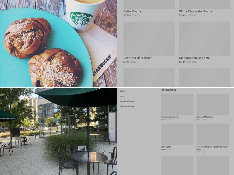 Starbucks Menu
