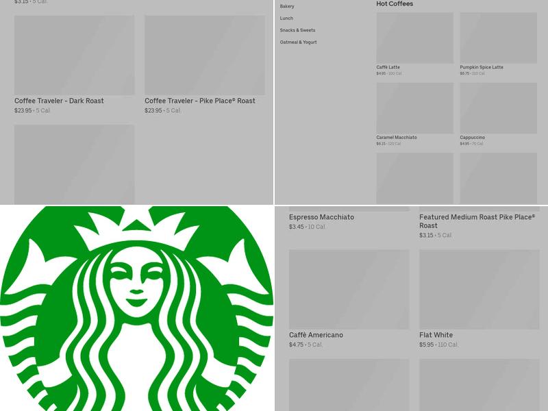 Starbucks Menu