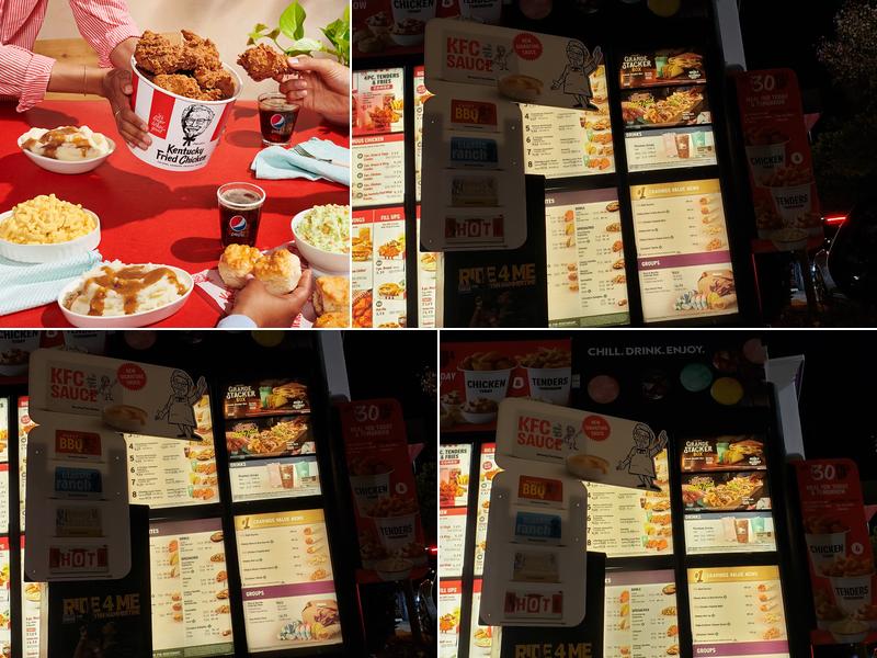 KFC Menu