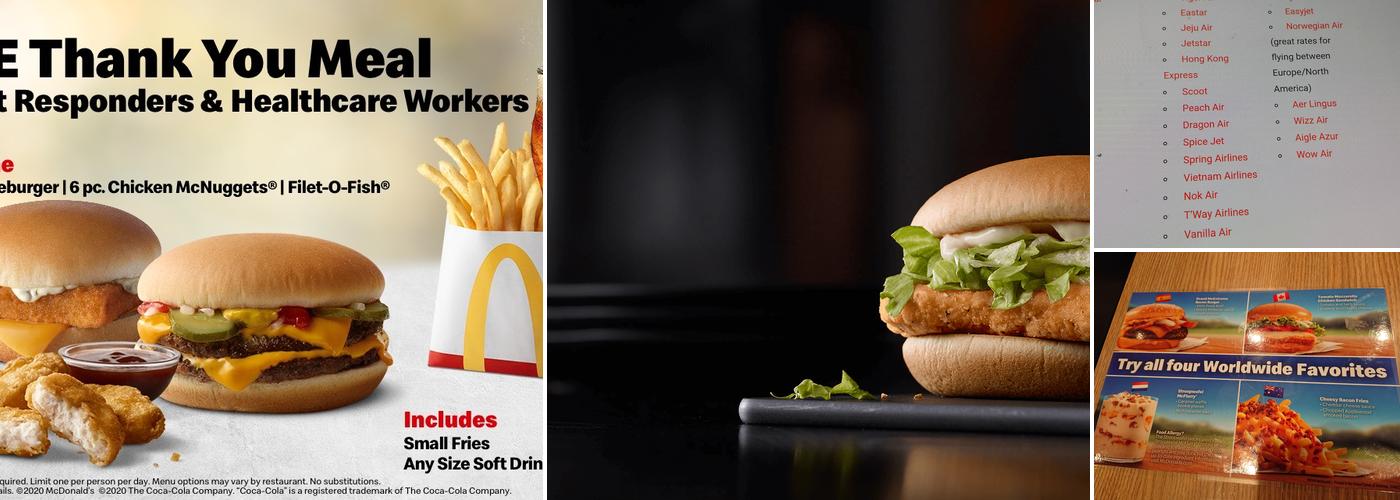 McDonald's Menu