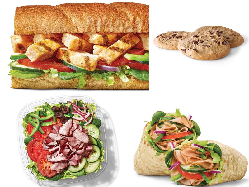 Subway Menu
