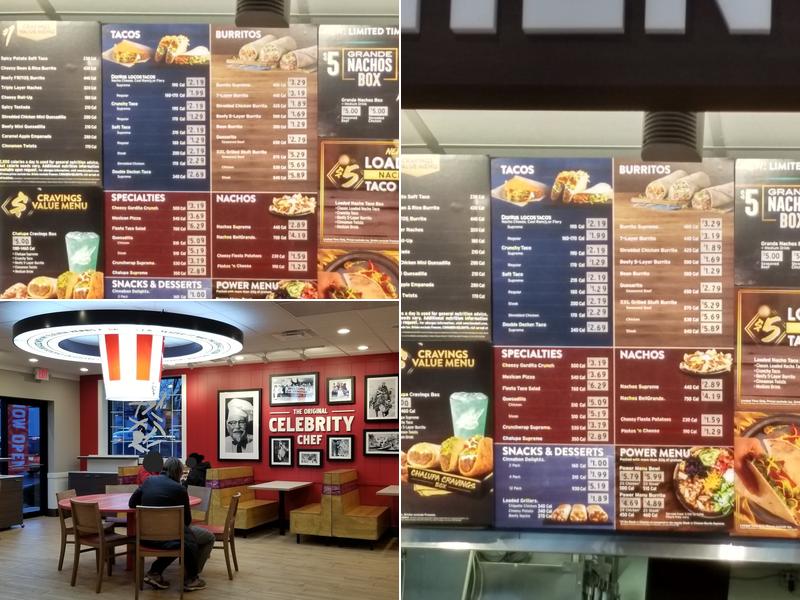 Taco Bell Menu