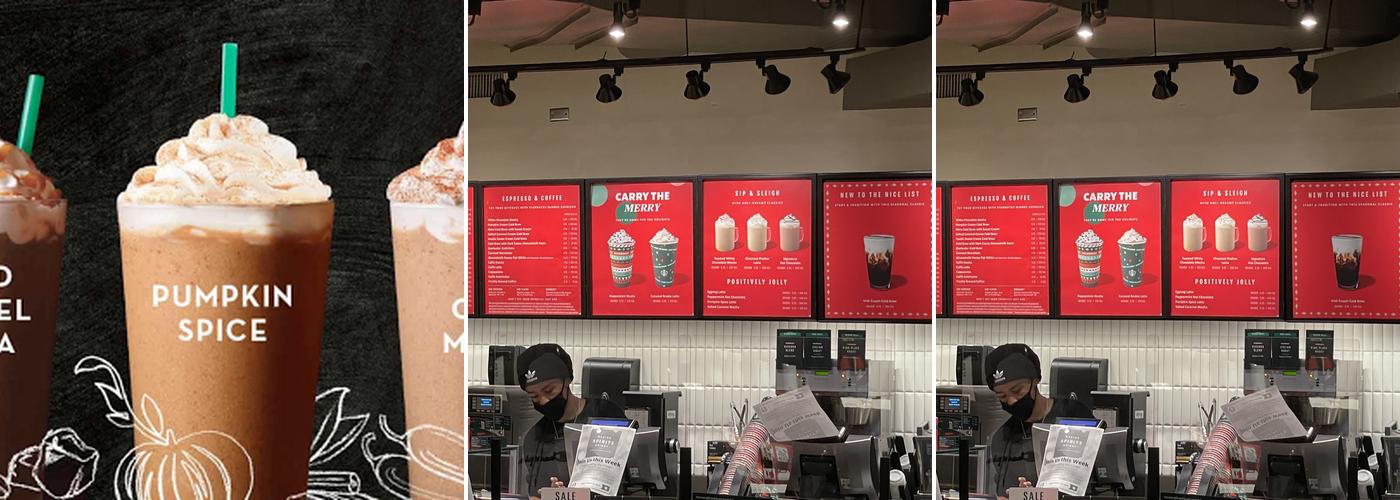 Starbucks Menu