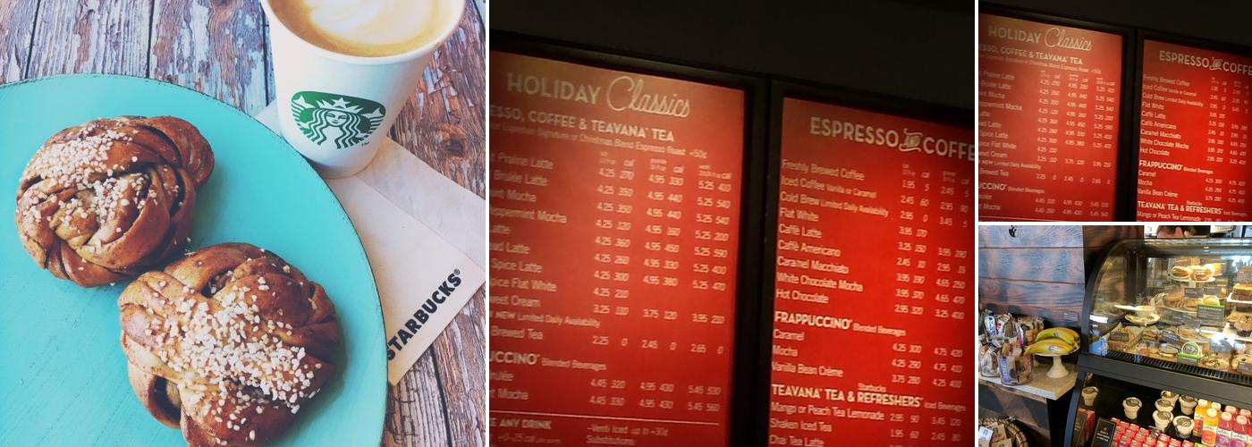 Starbucks Menu
