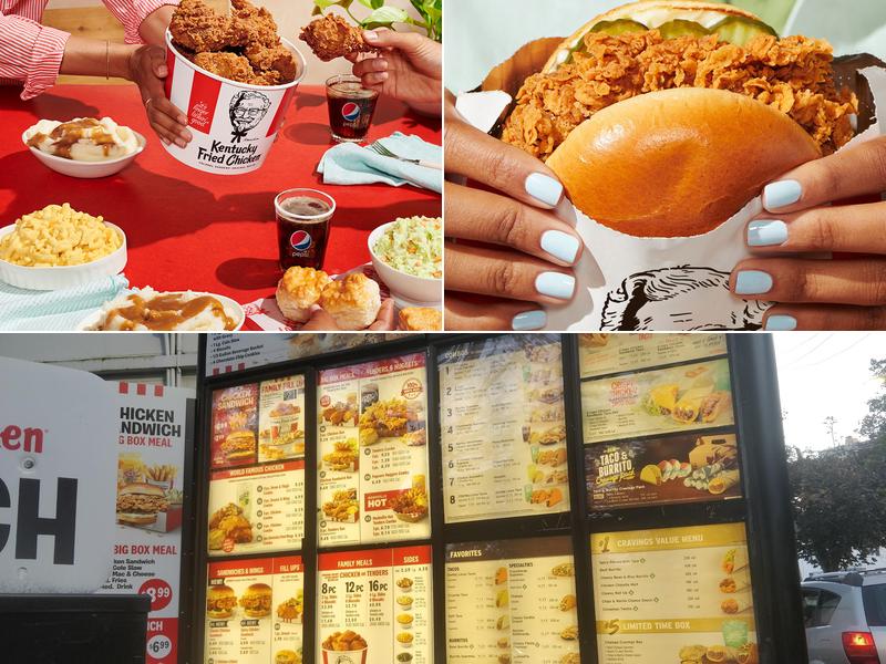 KFC Menu