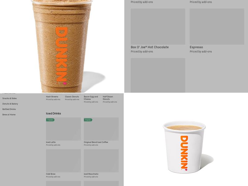 Dunkin' Menu