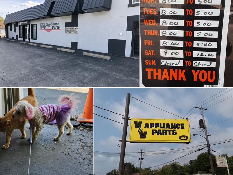 V & V Appliance Parts Inc