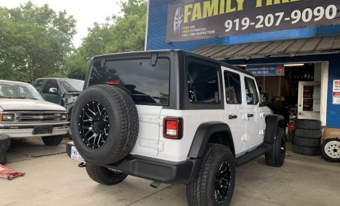 Family Tire Shop and 24 HR ROADSIDE ASSISTANCE