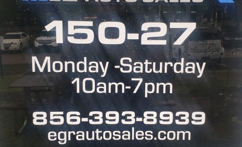 EGR AUTOMOTIVE SALES