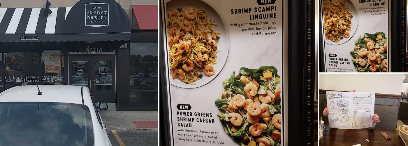 Corner Bakery Cafe Menu