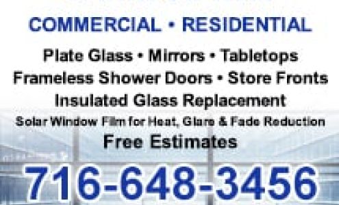 Glass Replacement Buffalo, NY | Mirror Glass & Shower Doors