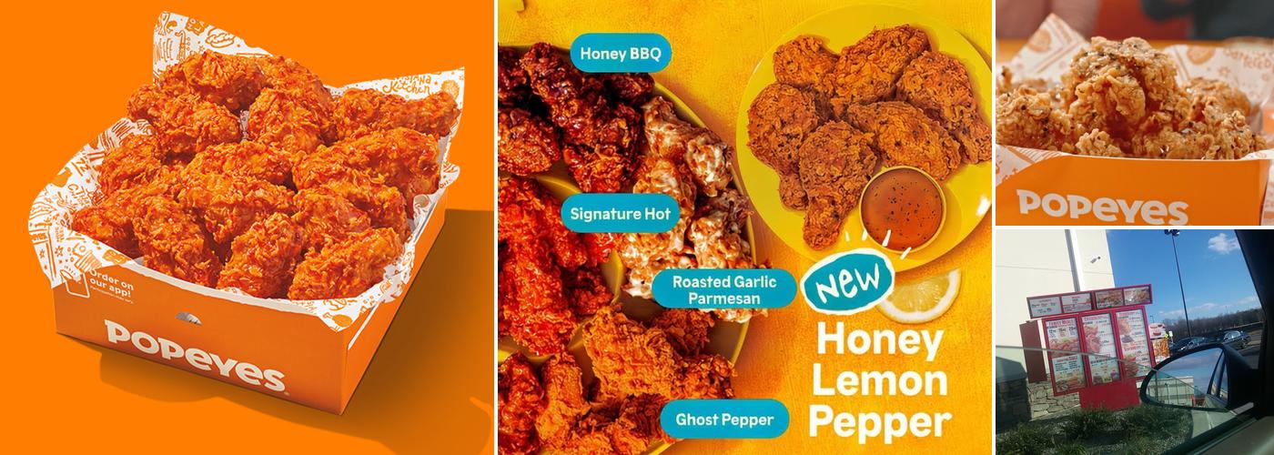 Popeyes Louisiana Kitchen Menu